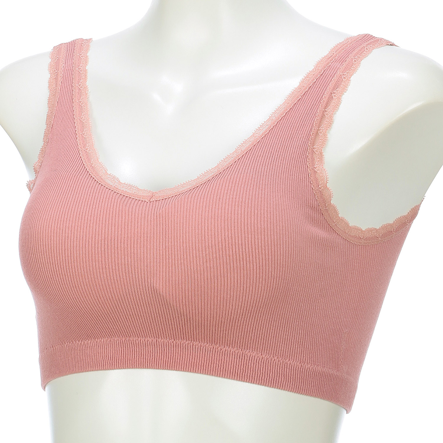 ATSUGI NUDE Make成型リブハーフトップ - 画像6