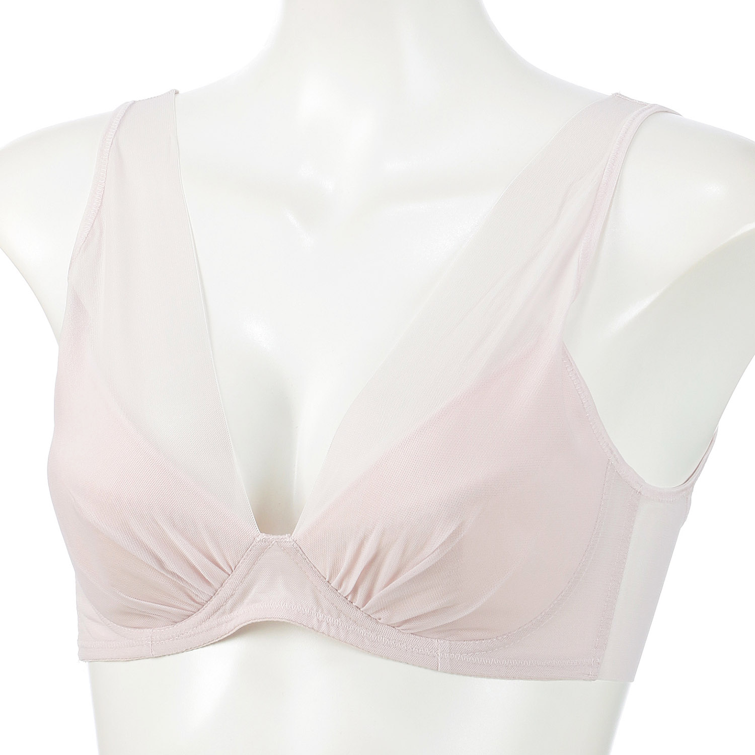 【軽Make（背中キレイ）】ノンワイヤーブラジャー - 画像3