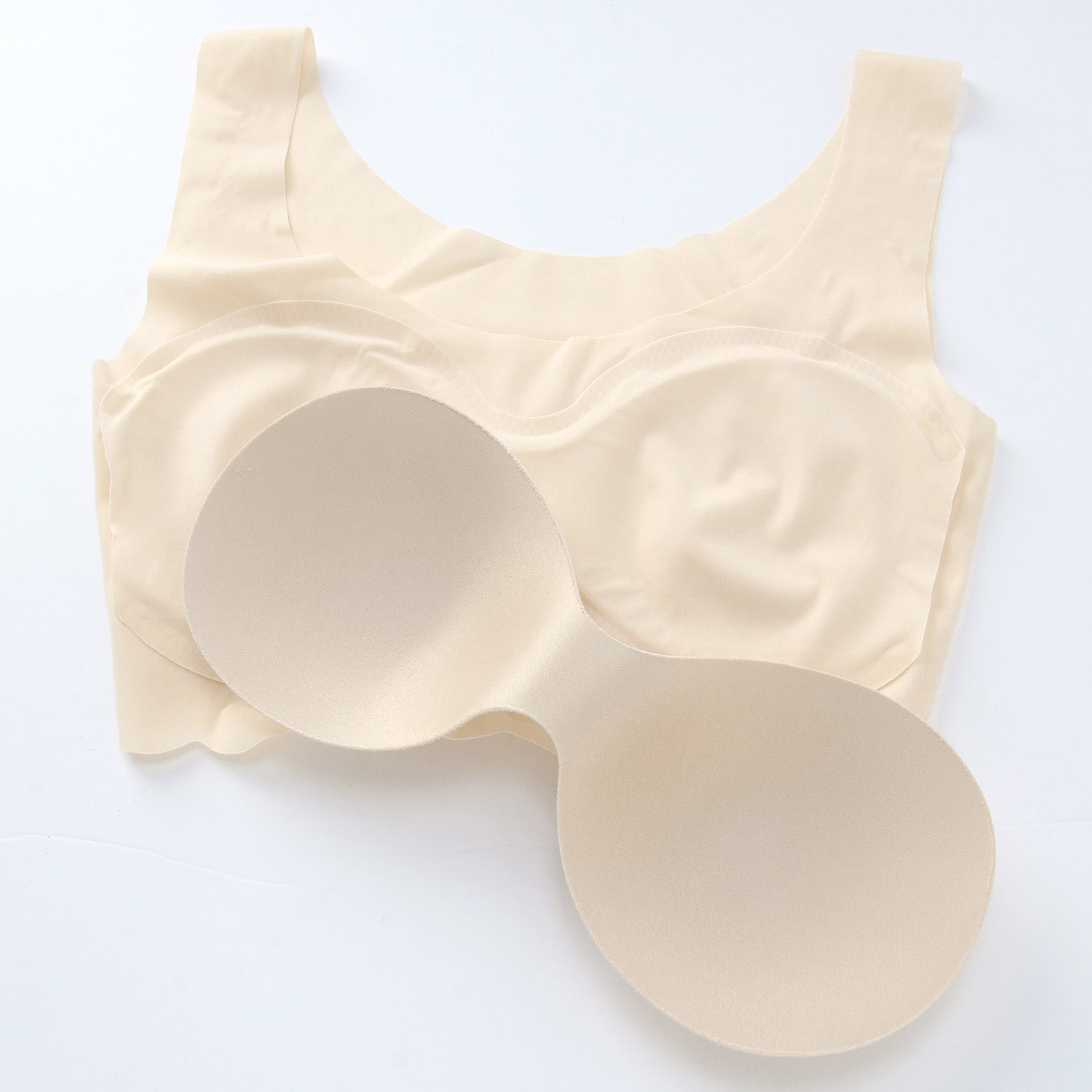 GUNZE Tuche 縫い目ゼロハーフトップ - 画像6