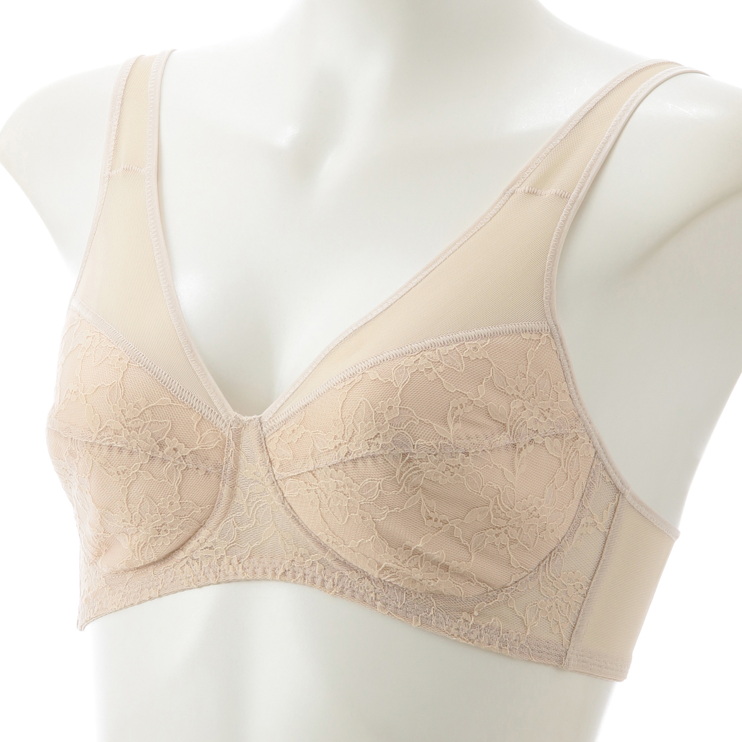 軽ブラ ノンワイヤーブラジャー - 画像1