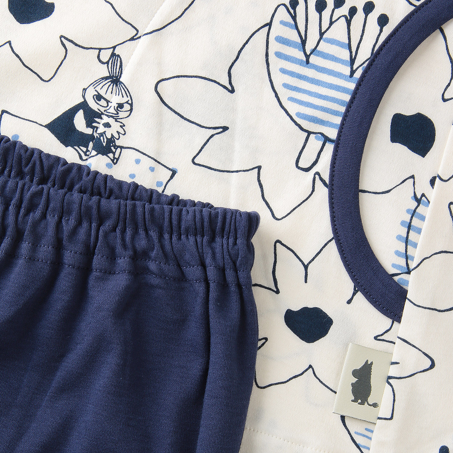 Amour×MOOMIN （ムーミン）スムース プリントレディース パジャマ - 画像5