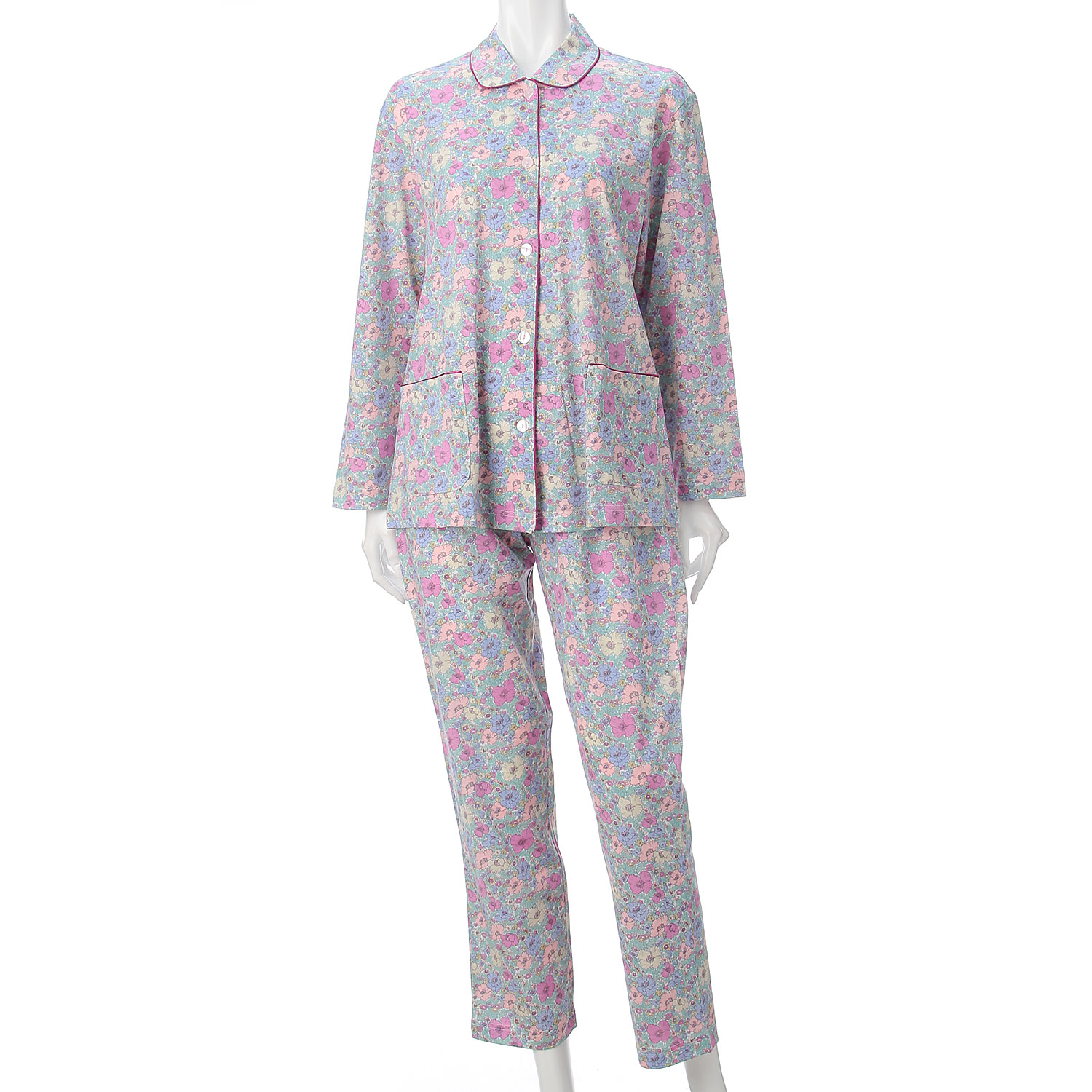 リバティ 天竺プリント レディース パジャマ - 画像3