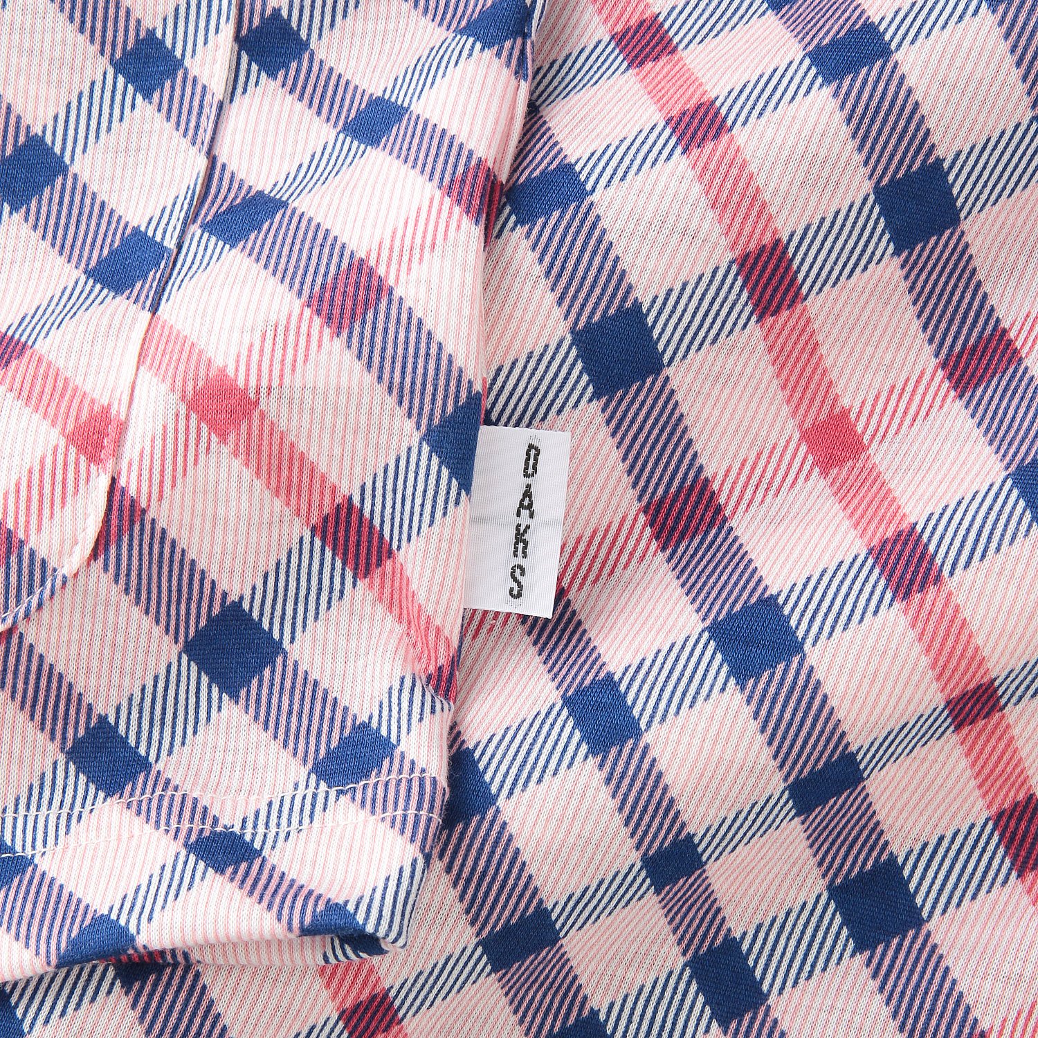 DAKS 婦人 長袖長パンツパジャマ チェックM／L - 画像5