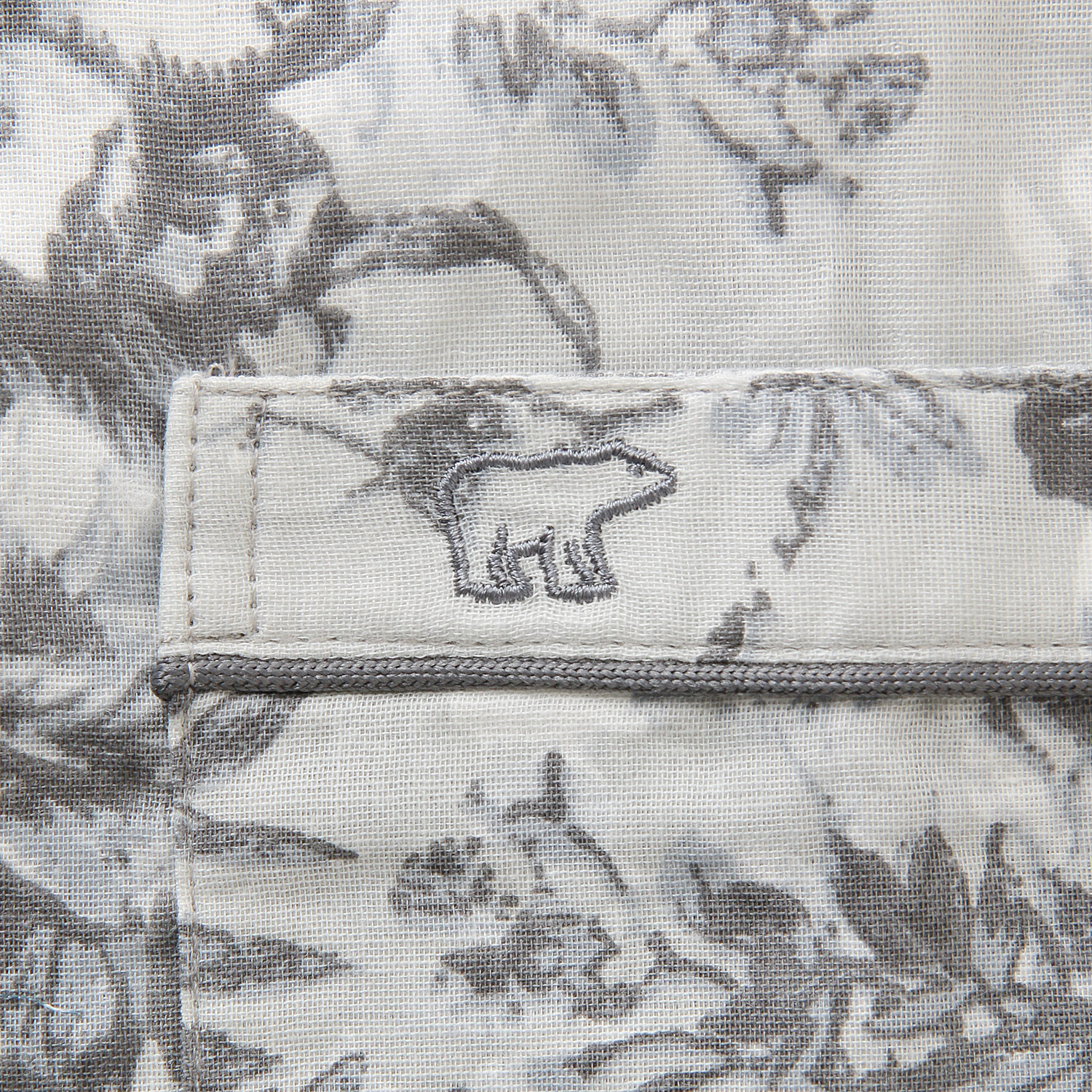 Golden Bear ダブルガーゼフラワープリント テーラーパジャマ - 画像4