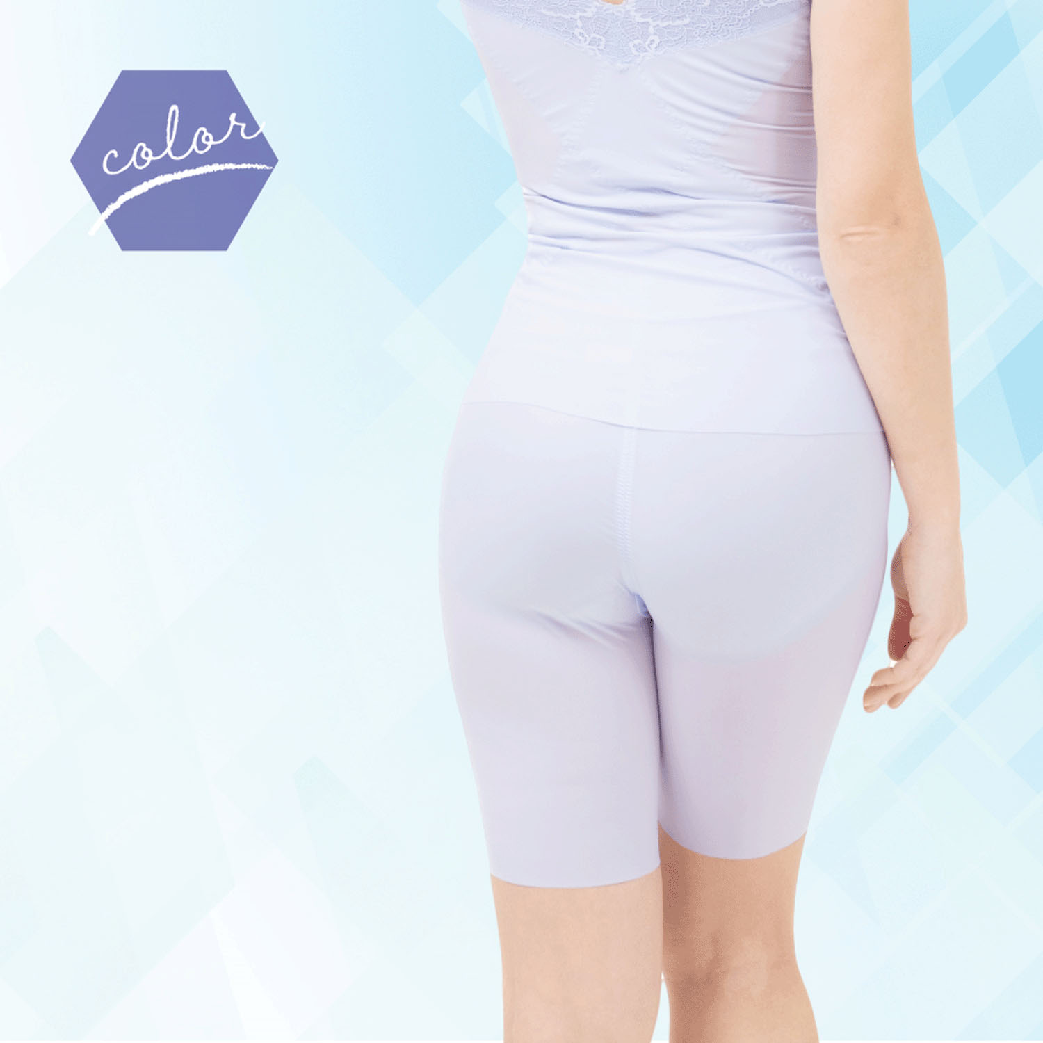 【TAMURA】接触冷感シリーズ モアブルームひんやりガードル - 画像17