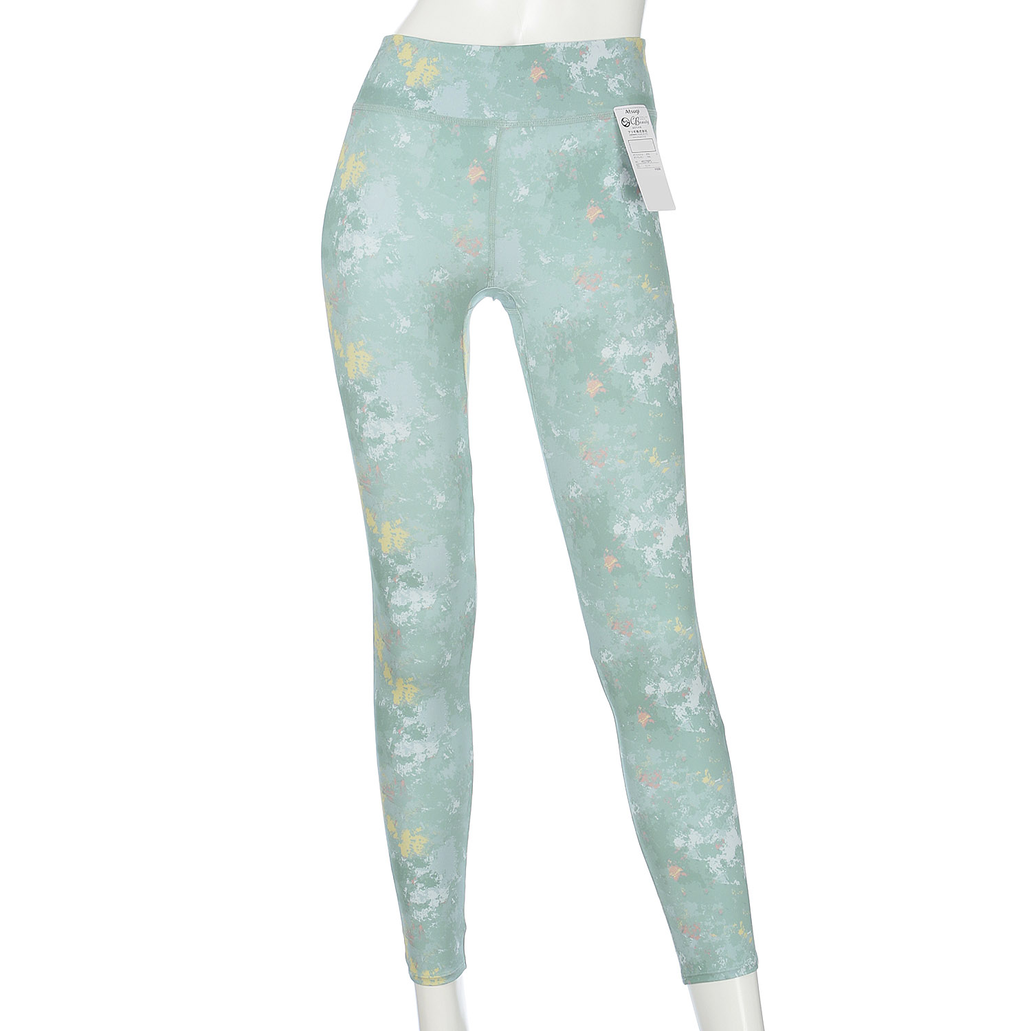 CBAヨガレギンス ペイント柄 - 画像1