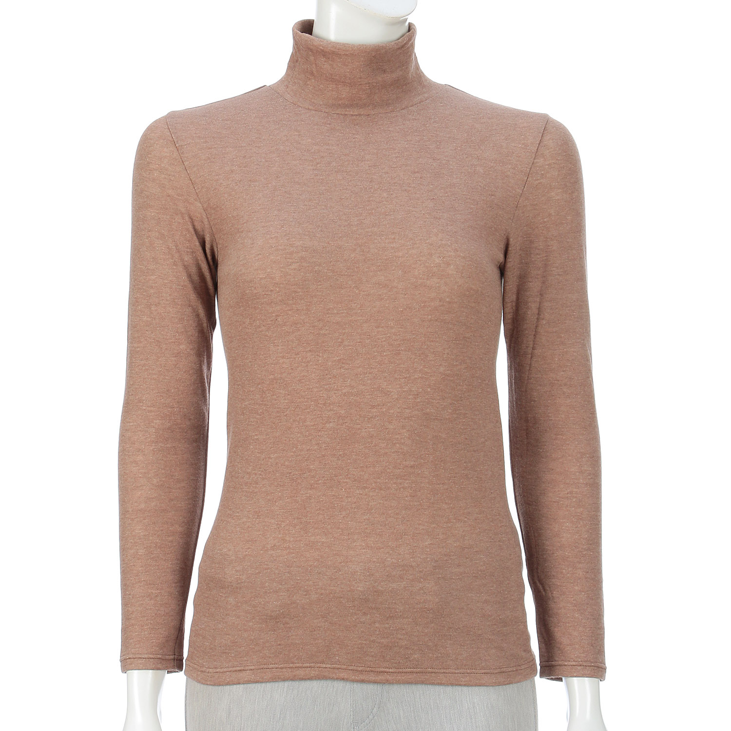 肌ごころby FOODtextile ハイネック長袖