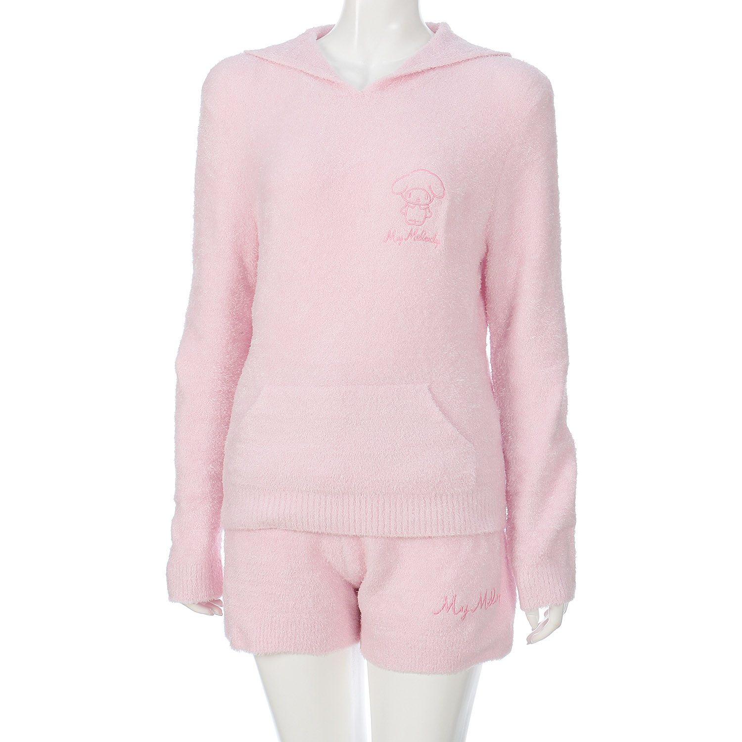 マイメロディ 毛糸パーカー＆ショートパンツセット - 画像2