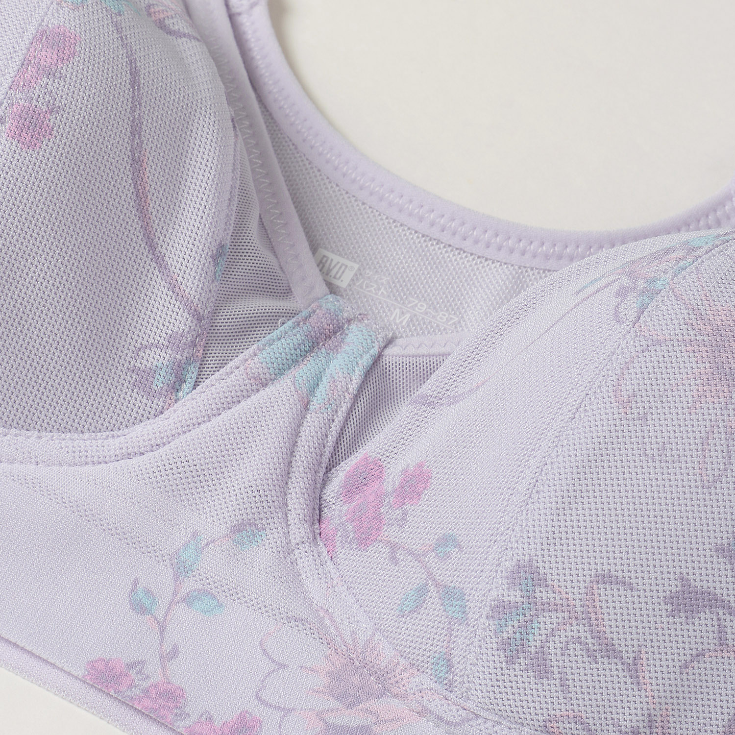 BVD 涼ブラ 花柄プリントハーフトップLL - 画像6