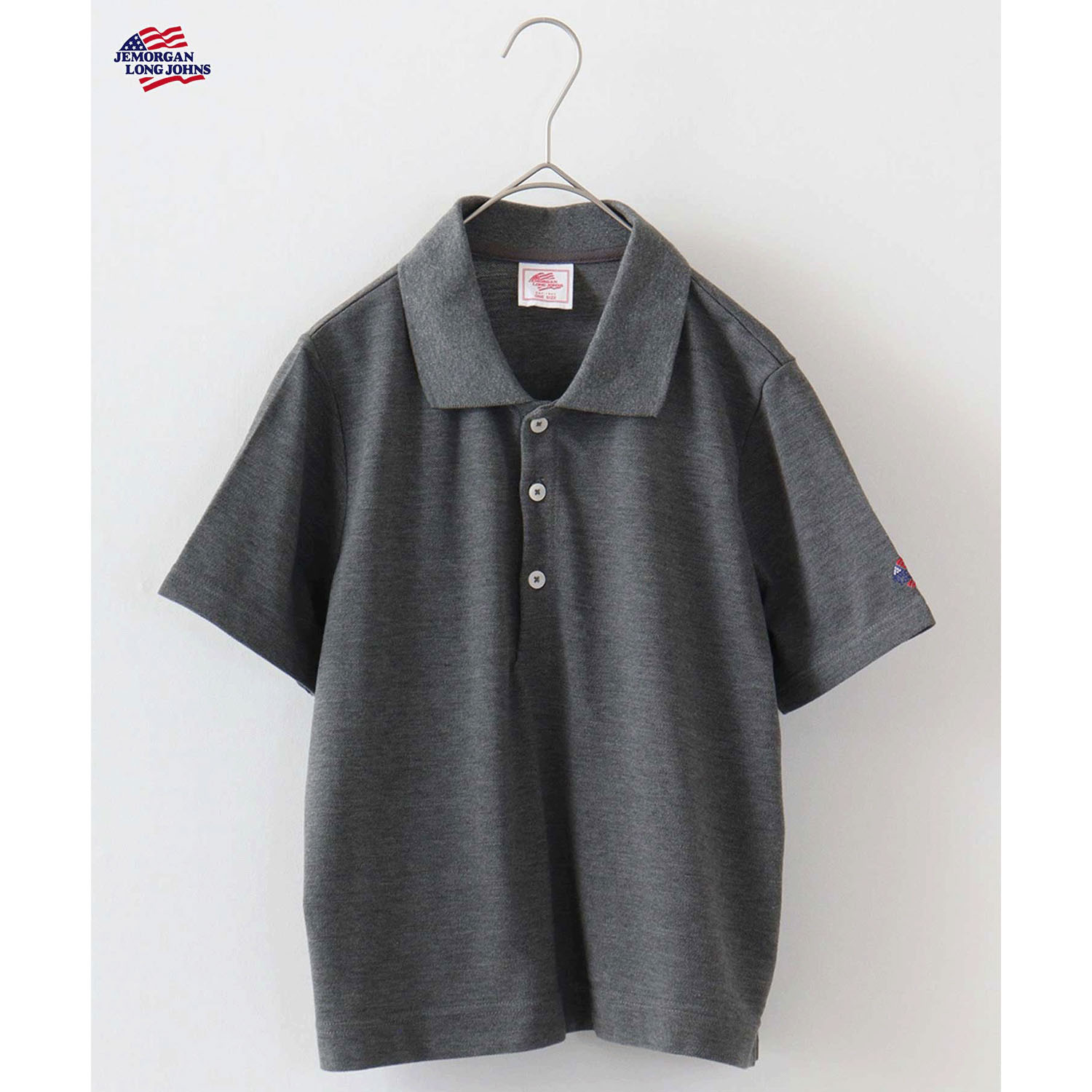 【JEMORGAN LONG JOHNS】 カノコミニポロシャツ - 画像6