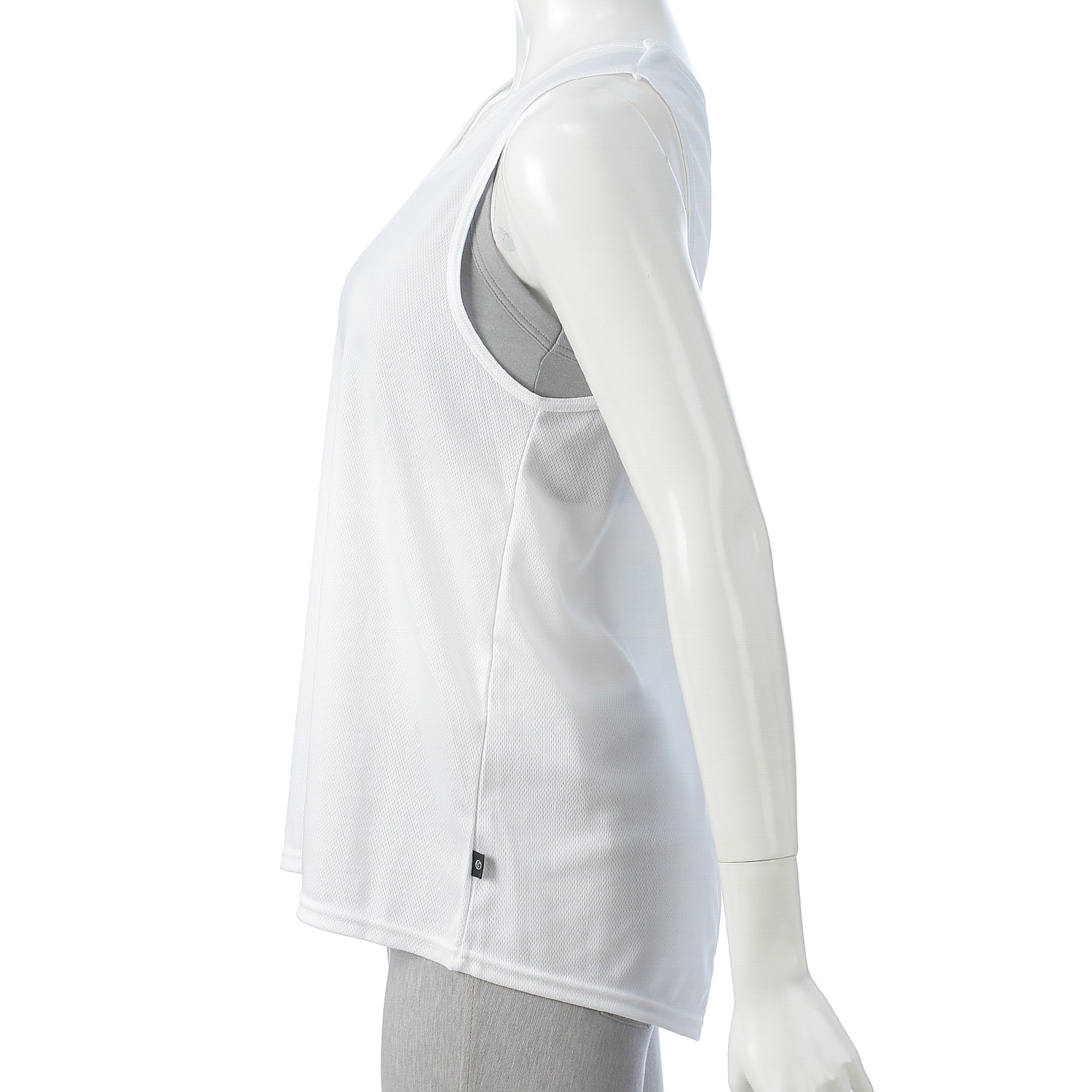 CBA ブラ付きオープンバックタンクトップ - 画像2