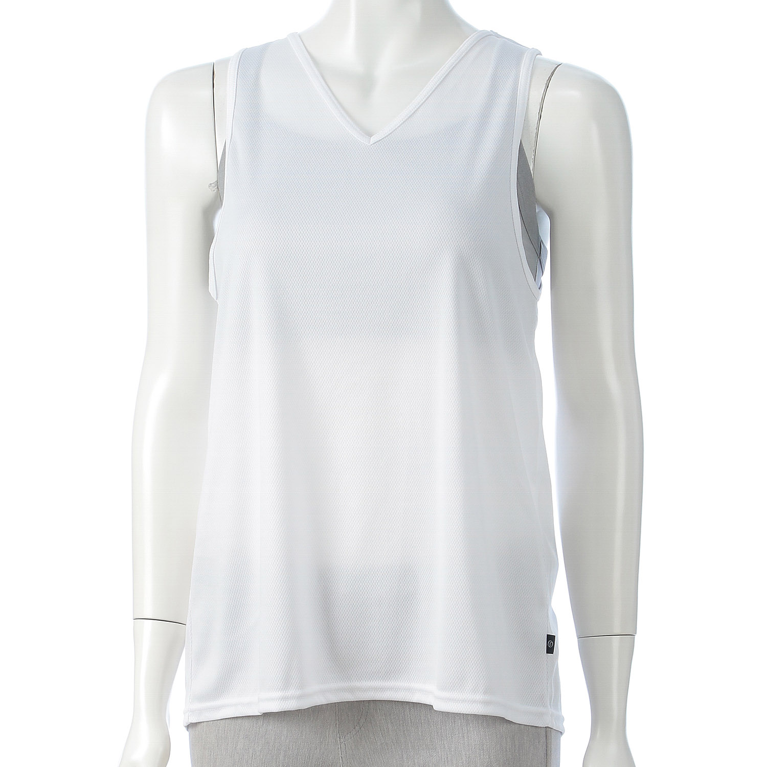 CBA ブラ付きオープンバックタンクトップ - 画像1