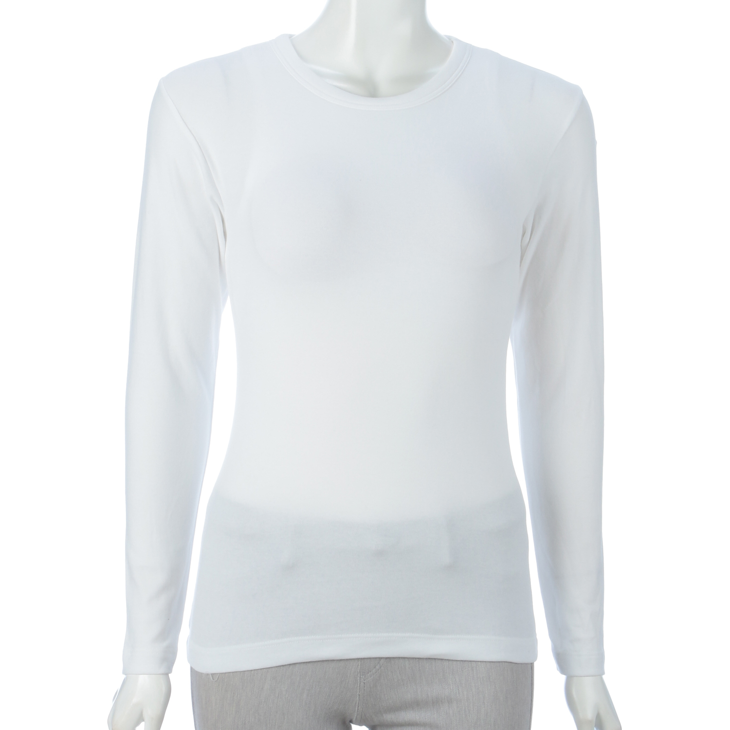 【7DAYS LOOKS】長袖Tシャツ（パッド付） - 画像1