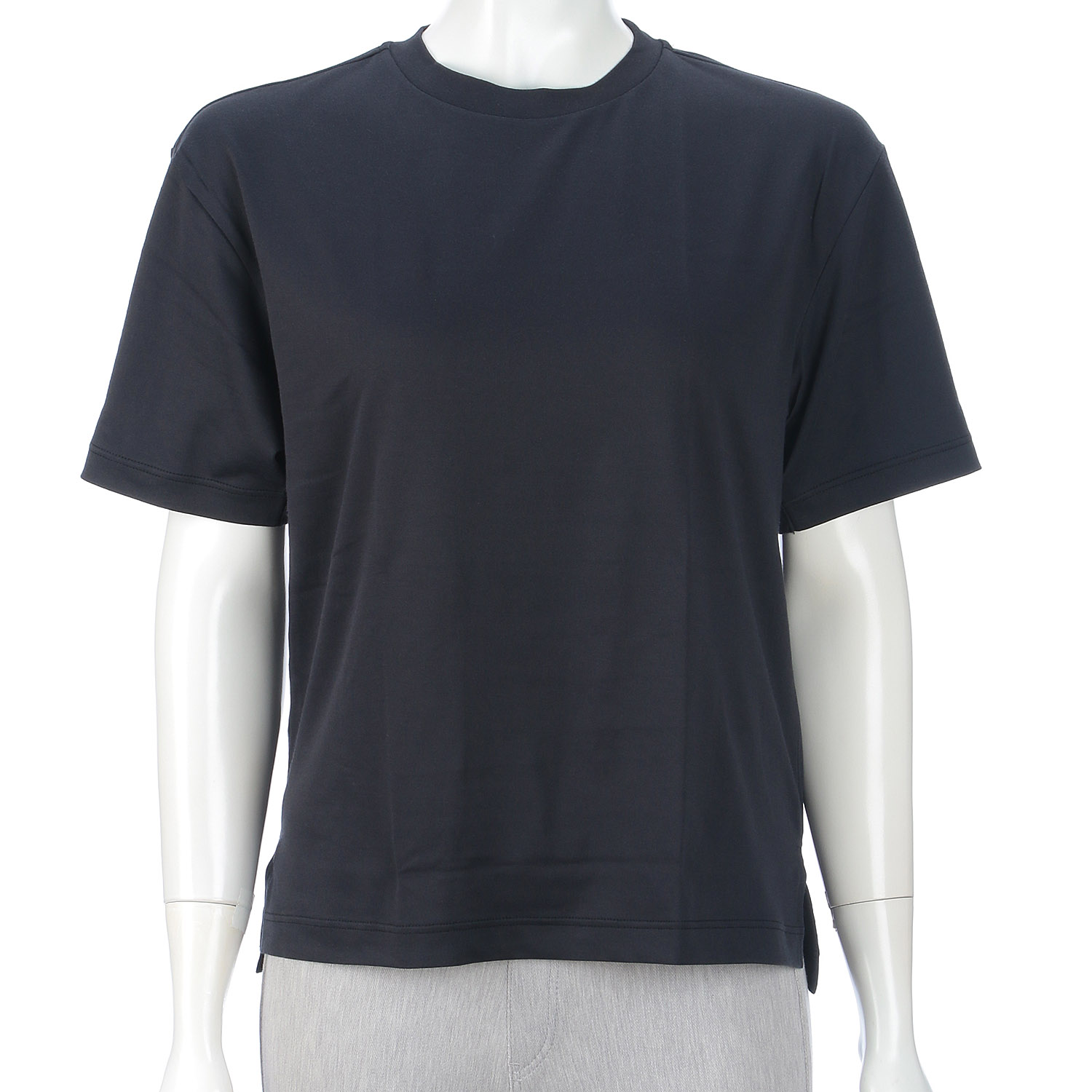 GUNZE 【Fitte】5分袖オーバーサイズTシャツ