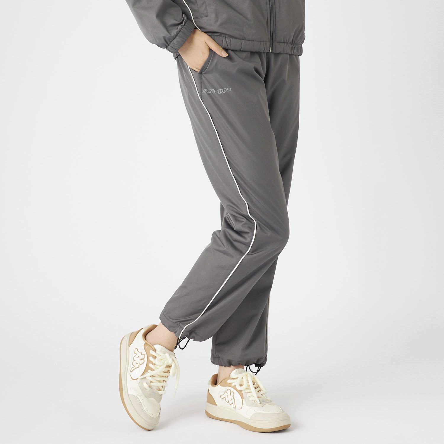 Kappa 婦人裏フリースパンツ