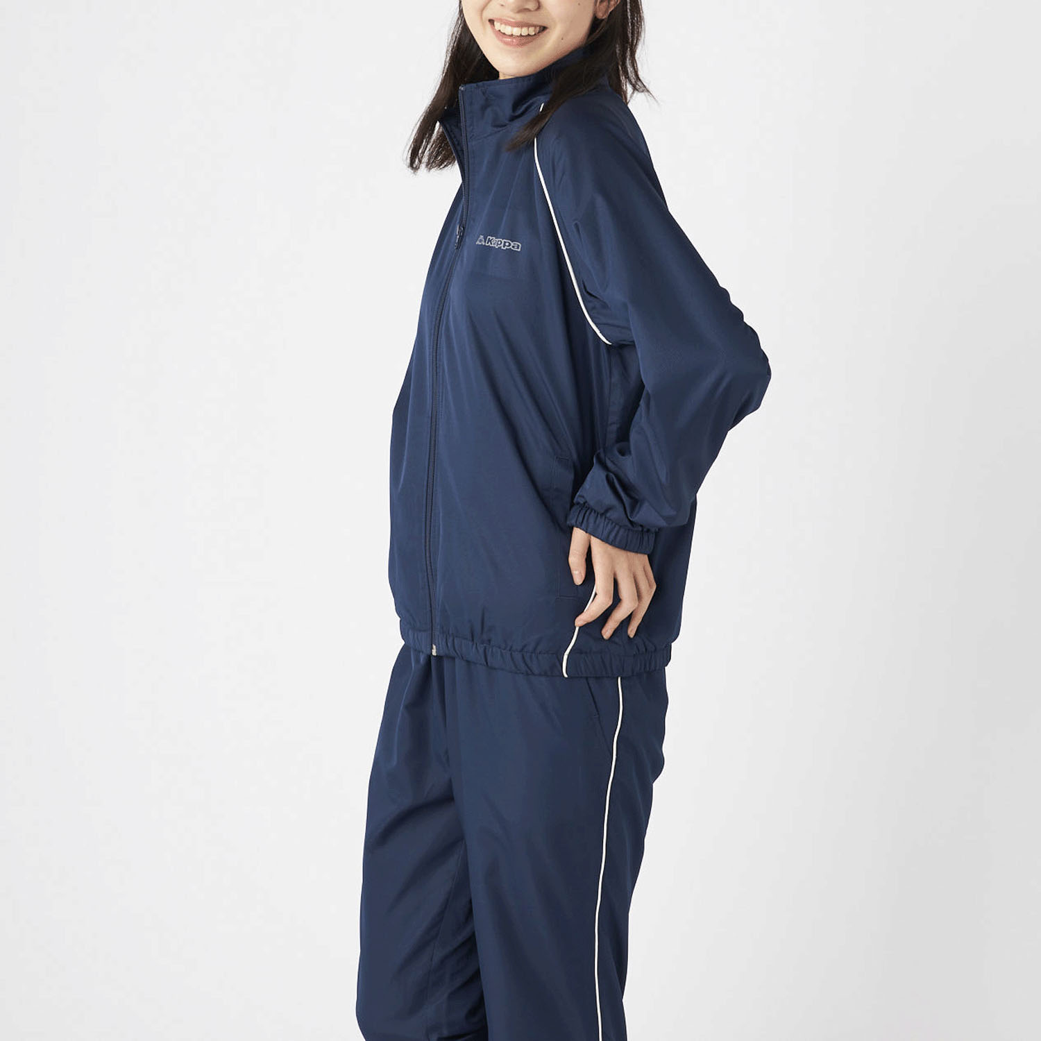 Kappa 婦人裏フリースウィンドウジップジャケット - 画像22