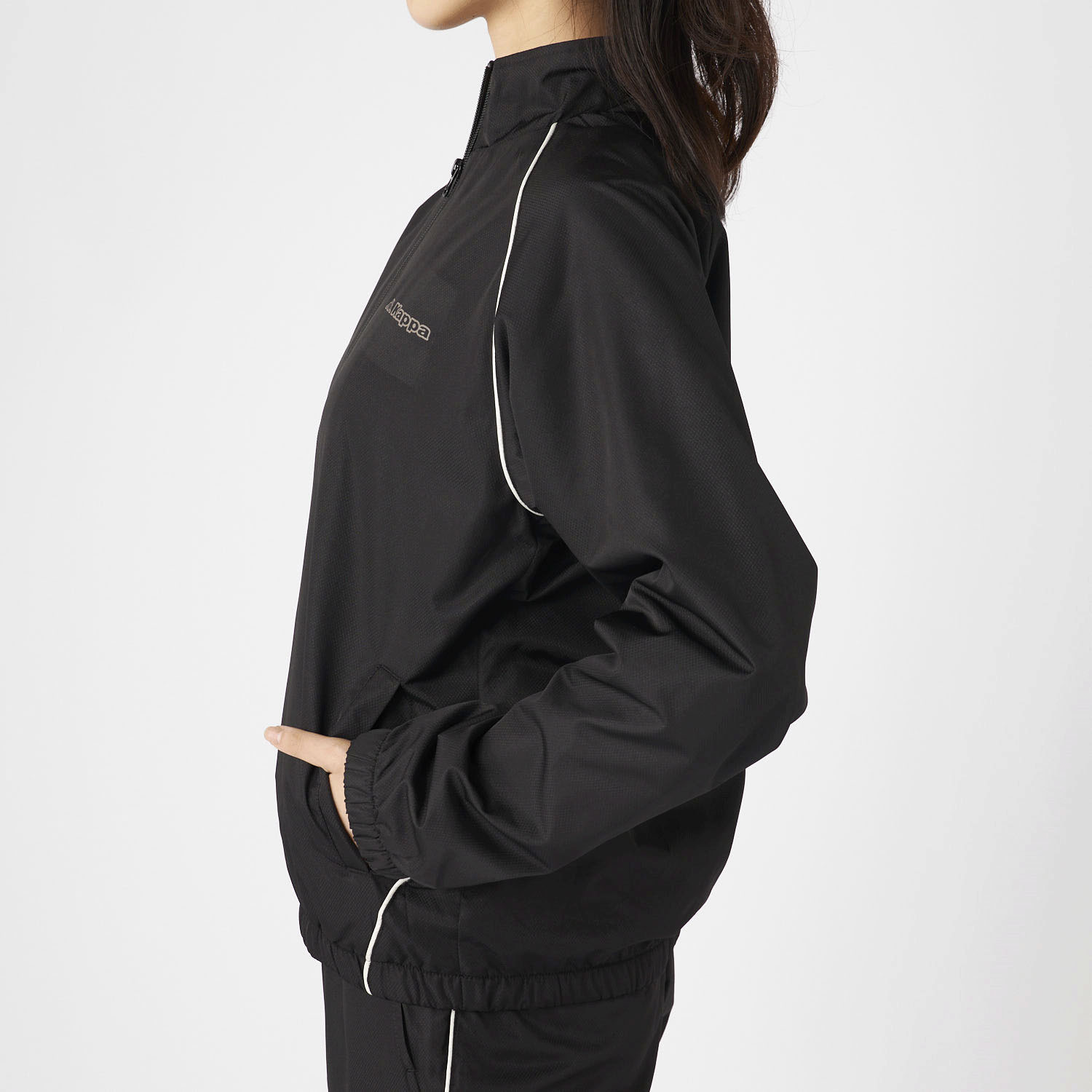 Kappa 婦人裏フリースウィンドウジップジャケット - 画像8