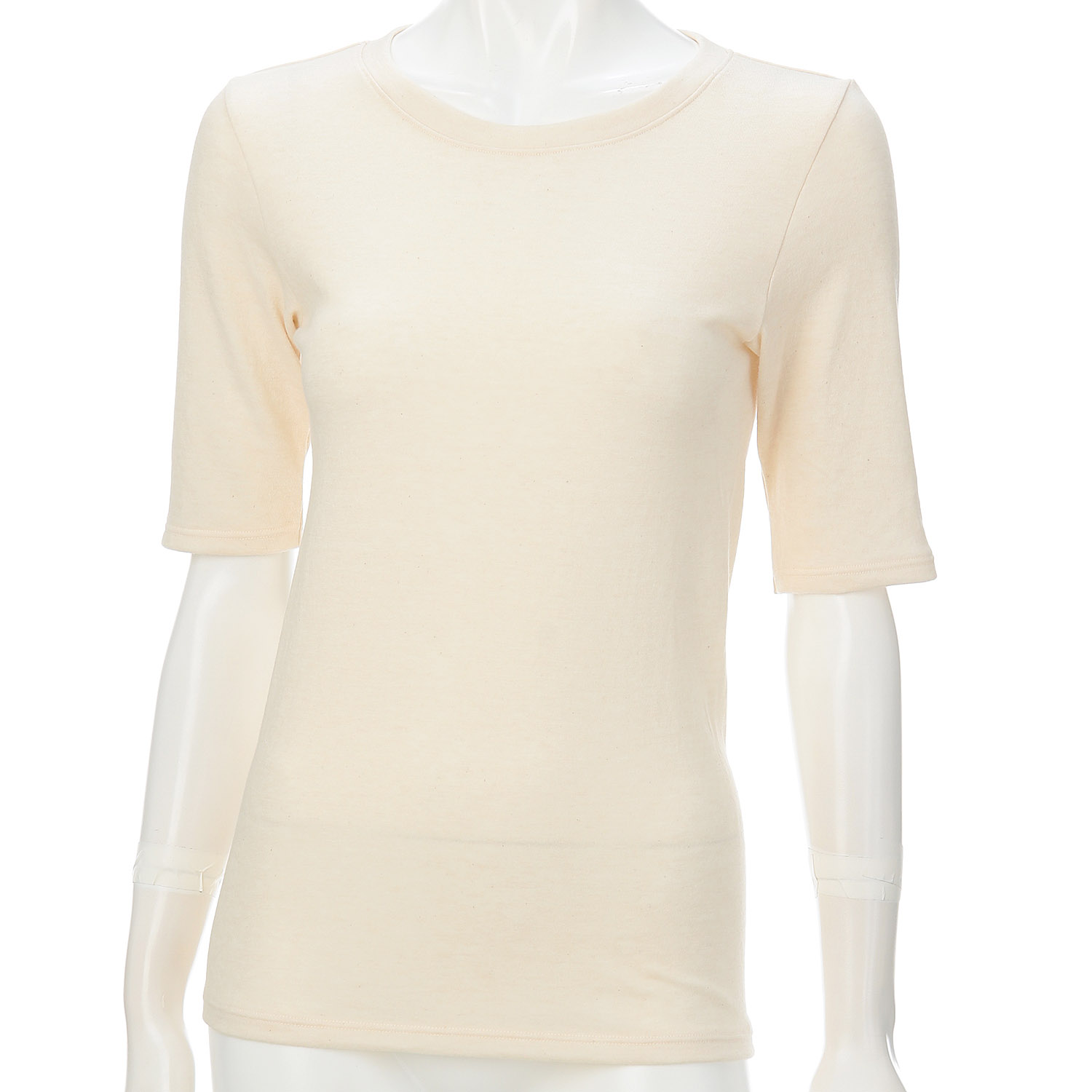 肌ごころby FOODtextile  5分袖ML - 画像1