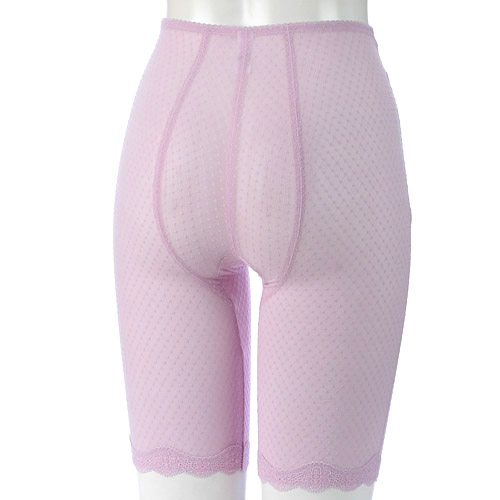 ソフトスタイレット ロングガードル ペールラベンダー M - 画像2