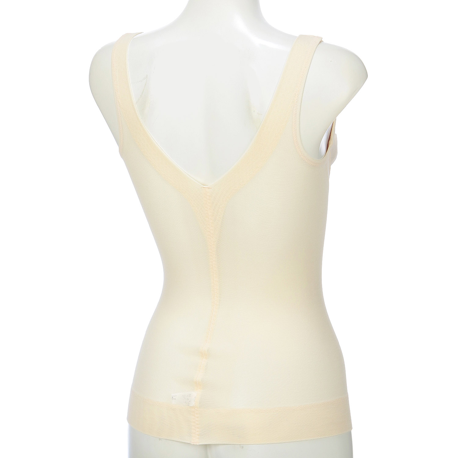 綿メッシュボディシェイパー ベージュL ジョワイユ - 画像2