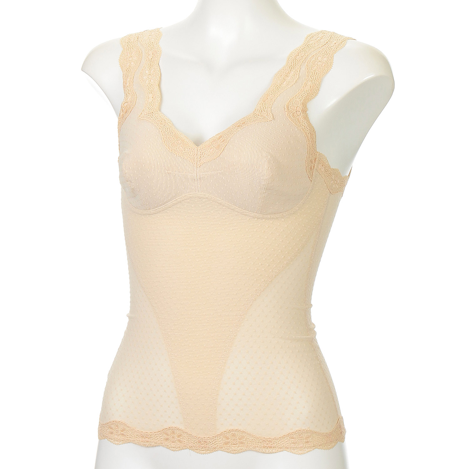 ソフトスタイレット ボディシェイパー ベージュ M - 画像1