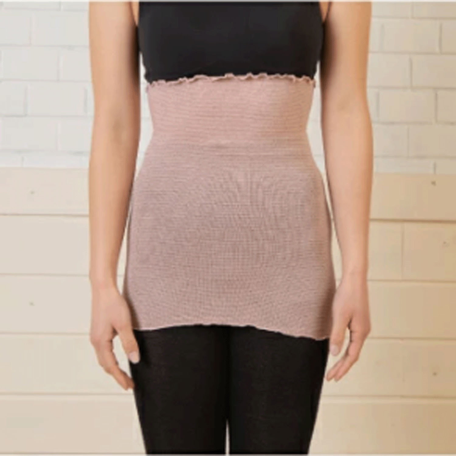 柔絹 シルク100％腹巻 - 画像2