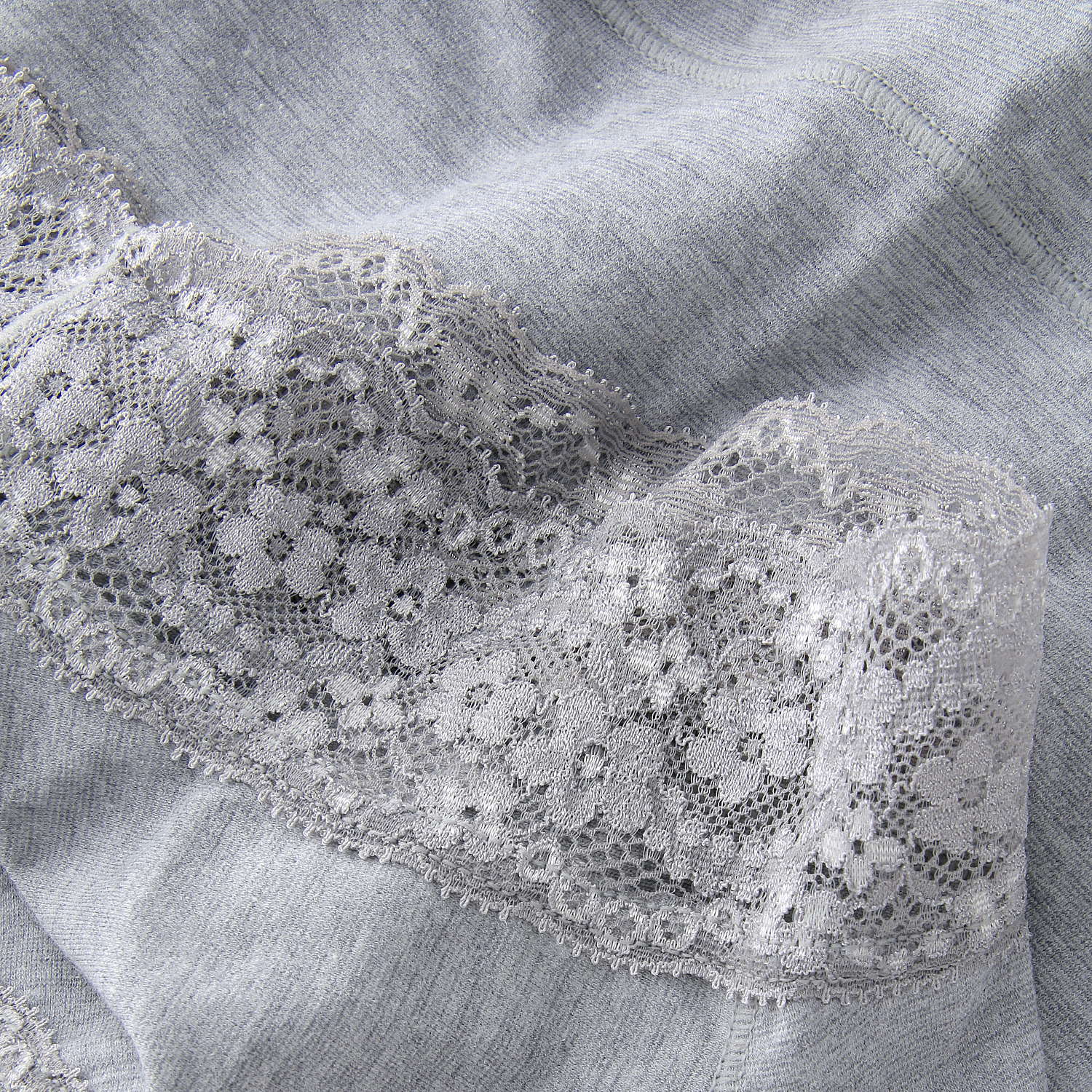 立体ヒップ お腹楽足レース一分丈ショーツ - 画像3