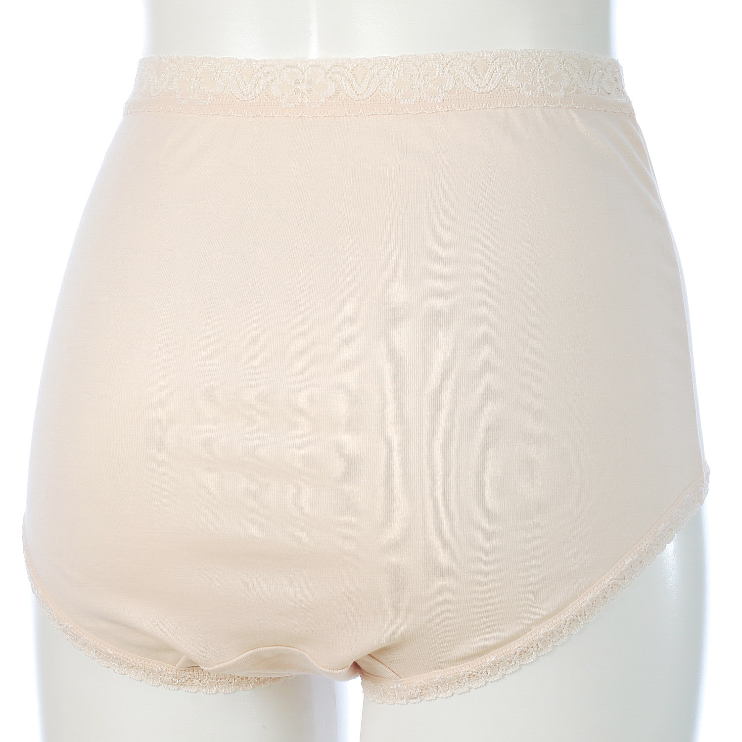 NEWリプセコットンショーツ ベージュ LL - 画像2