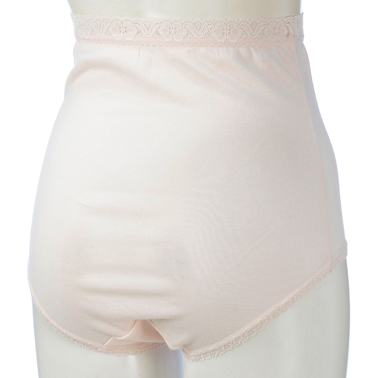 NEW リプセコットンハイウエストショーツ ピンク LL - 画像2