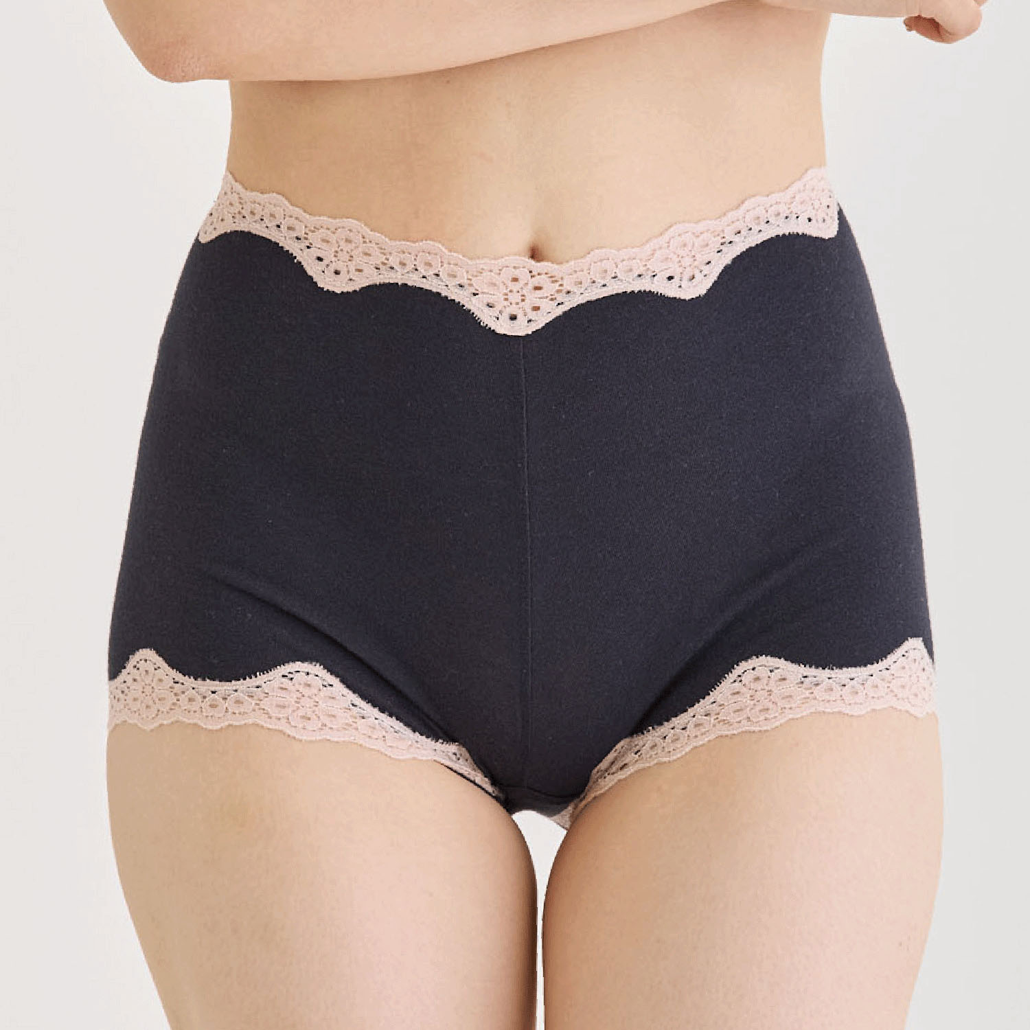 ガードル屋さんが作ったオーガニックショーツ ボーイレングス （一分丈）