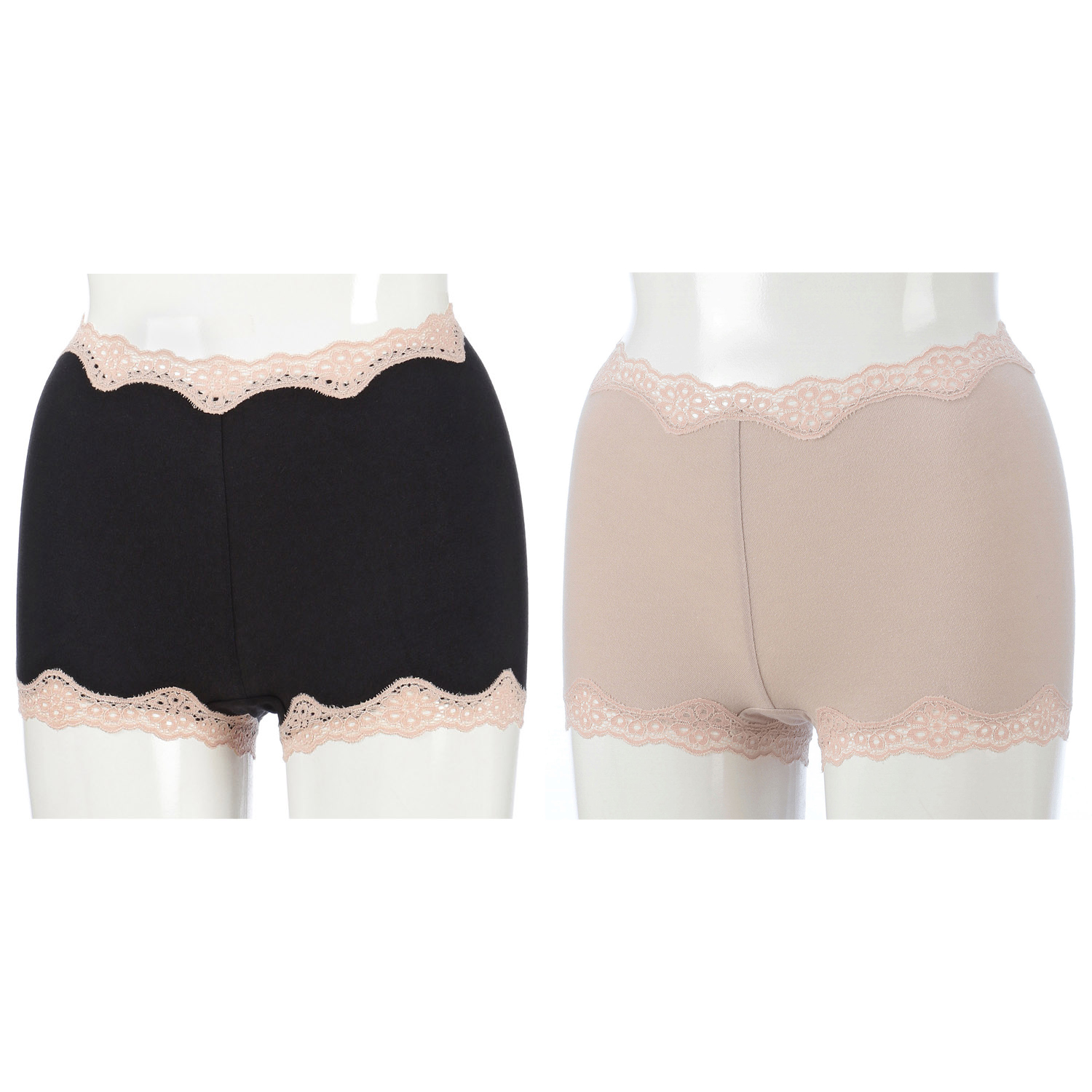 ガードル屋さんが作ったオーガニックショーツ ボーイレングス （一分丈） - 画像1