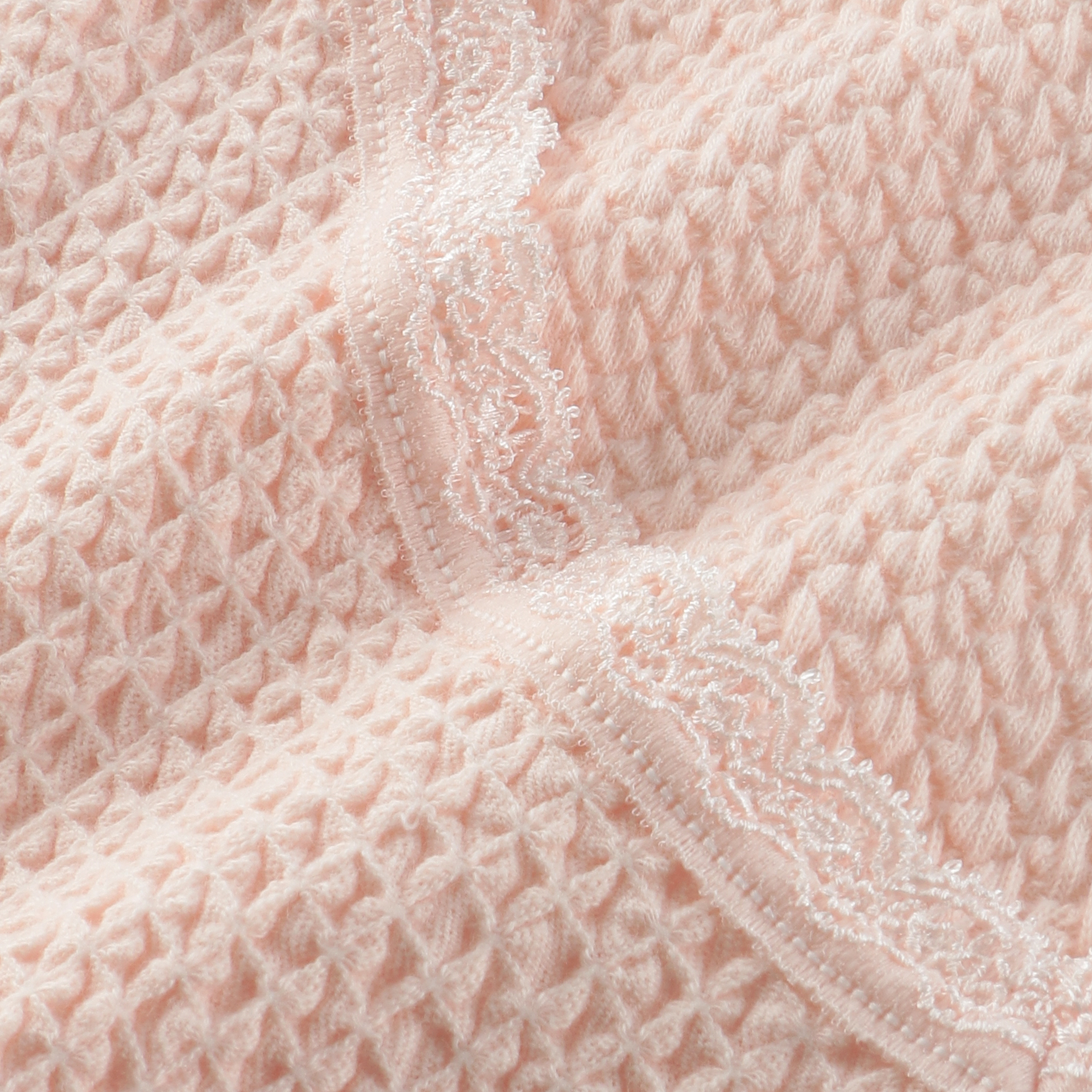 五分袖インナー M ピーチ エトワール841 - 画像3