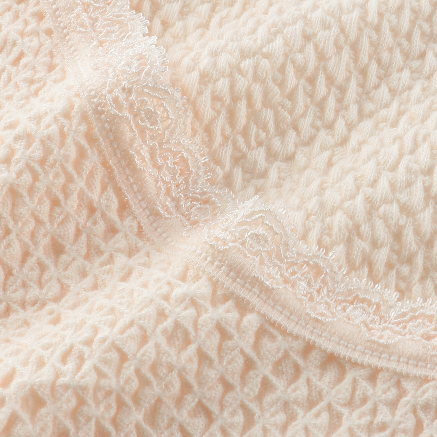 八分袖インナー M ペールピンク エトワール841 - 画像3