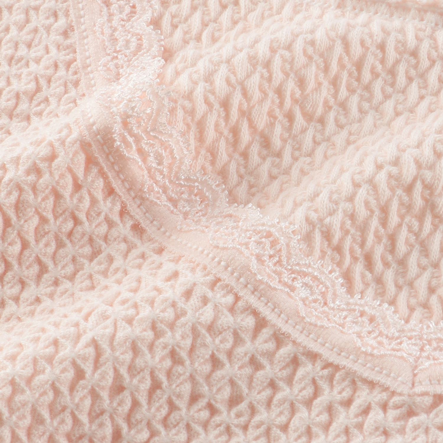 八分袖インナー M  ピーチ エトワール841 - 画像3