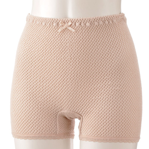 1分丈ショーツ ライトモカ L エトワール841