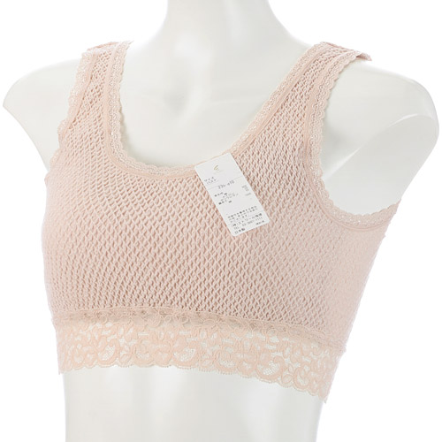 プルオーバーブラジャーL ライトモカ エトワール841