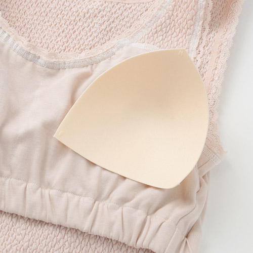 カップ付タンクトップ M ライトモカ エトワール841 - 画像3