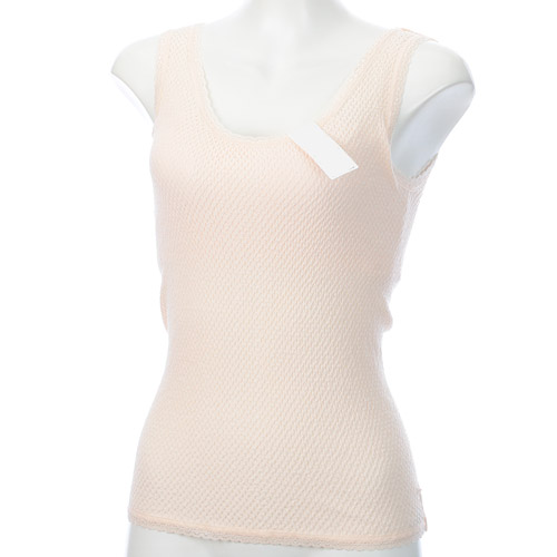 カップ付タンクトップ L ペールピンク エトワール841 - 画像1