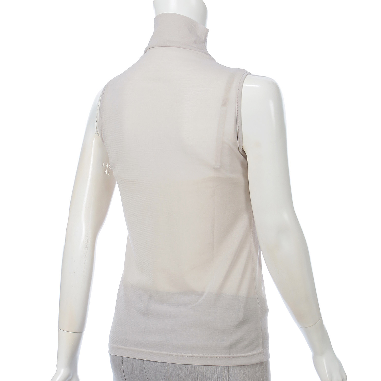 スーパーソフトボトルネックノースリーブカットソー - 画像4