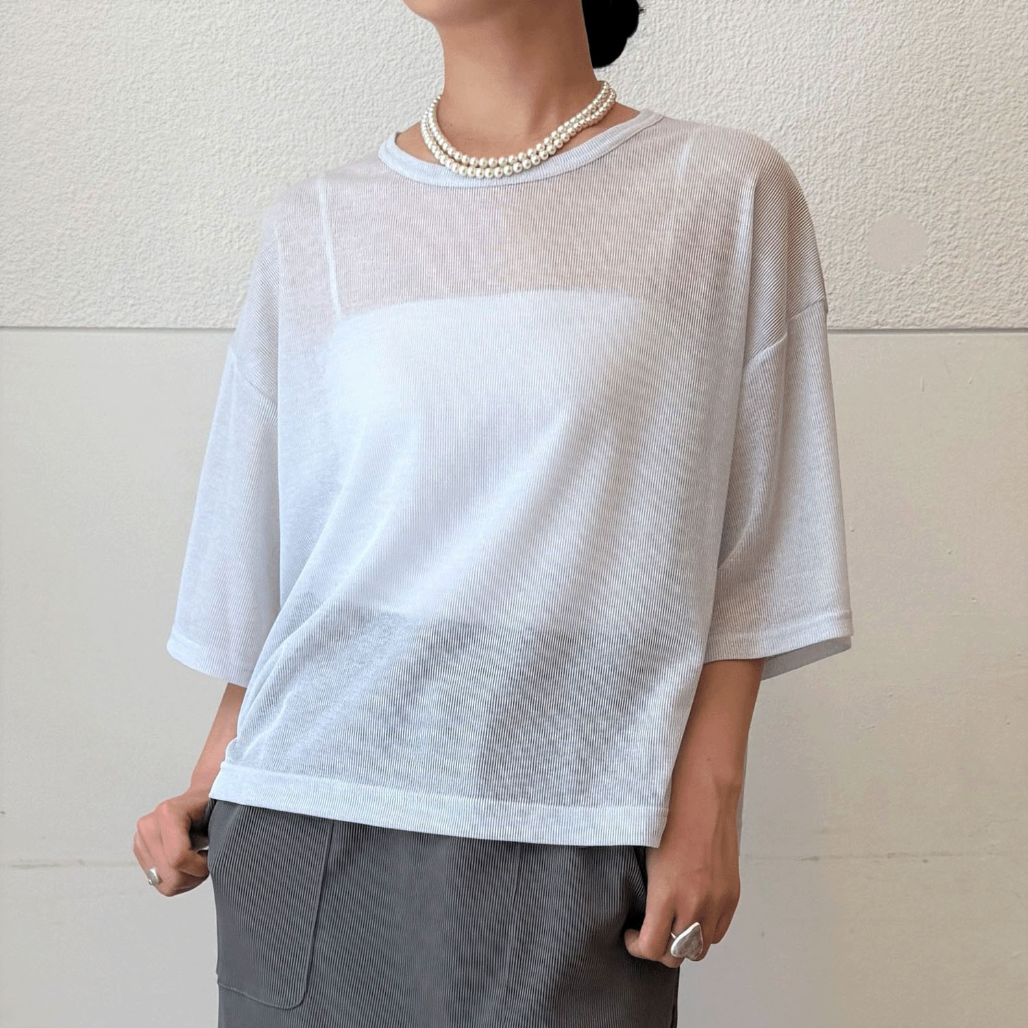 【Insta Live】シアーラメテレコプルオーバー - 画像17