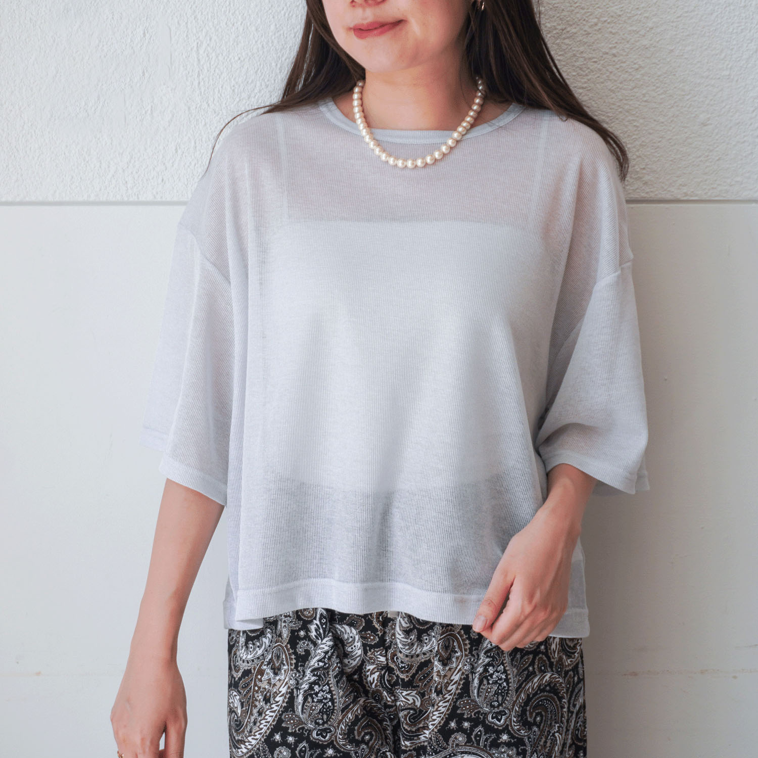 【Insta Live】シアーラメテレコプルオーバー - 画像9