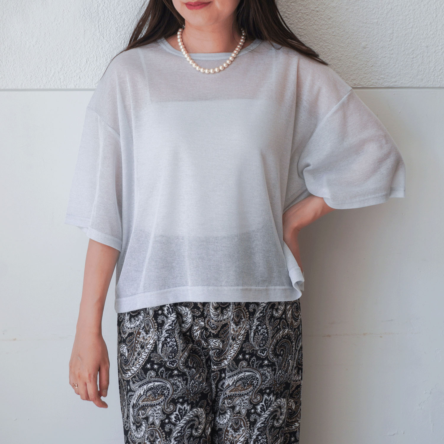 【Insta Live】シアーラメテレコプルオーバー - 画像10