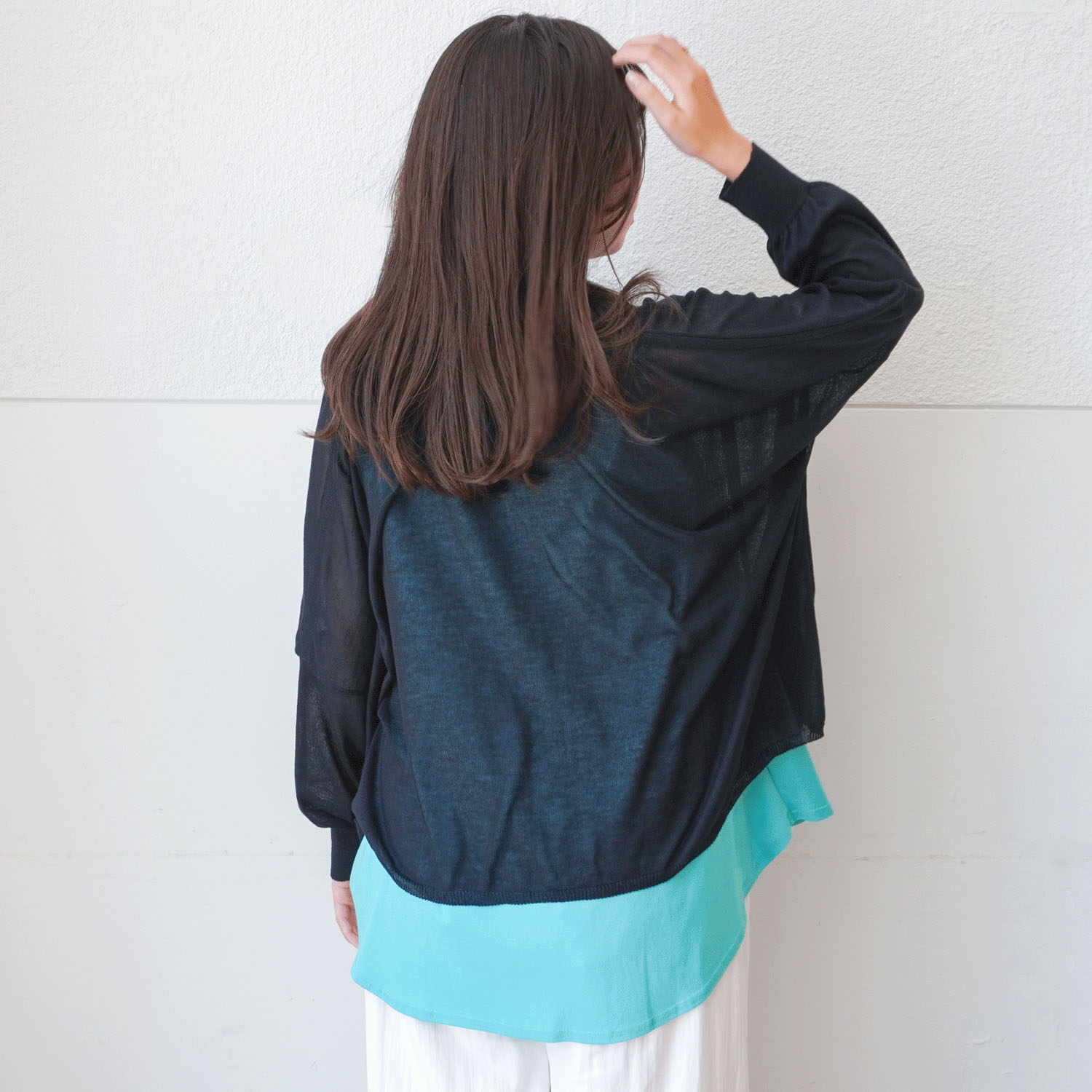 【Insta Live】ナノシアドレープノースリーブカットソー - 画像22