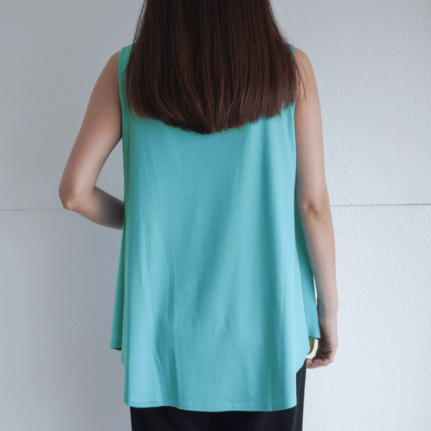 【Insta Live】ナノシアドレープノースリーブカットソー - 画像25