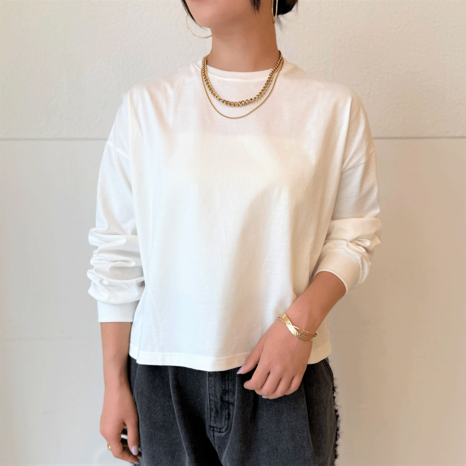 ショートスタイルプルオーバー