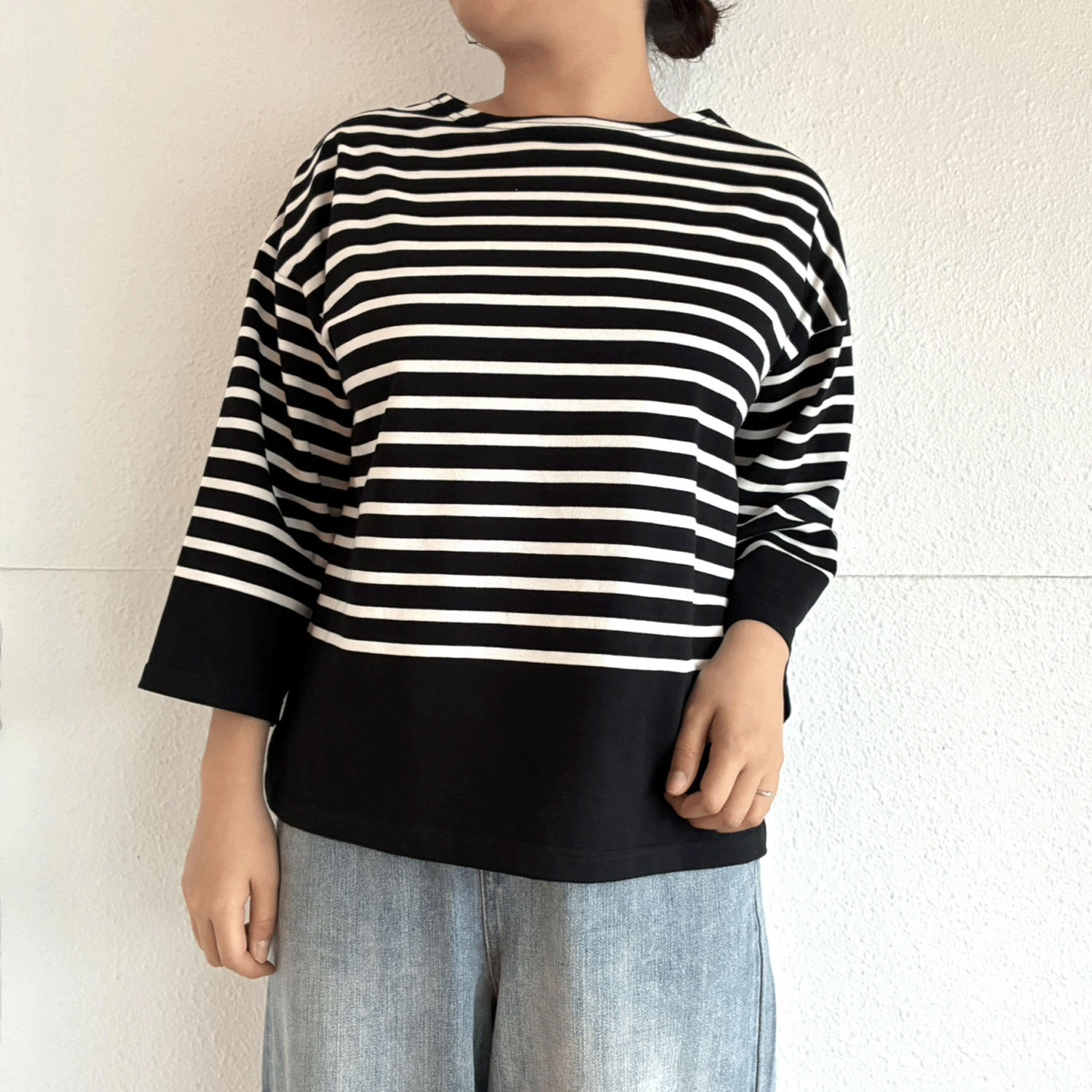 【Insta Live】パネルボーダープルオーバー - 画像3