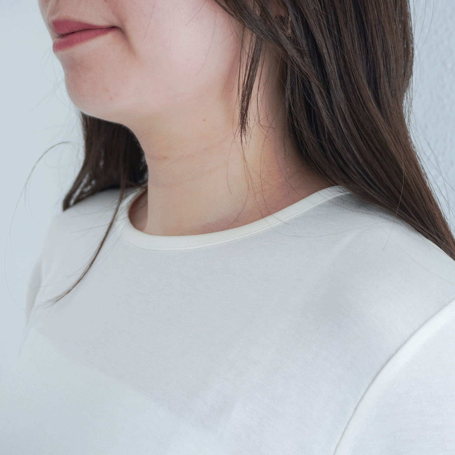 ジョワイユ裏綿丸首Tシャツ M・Lサイズ - 画像7