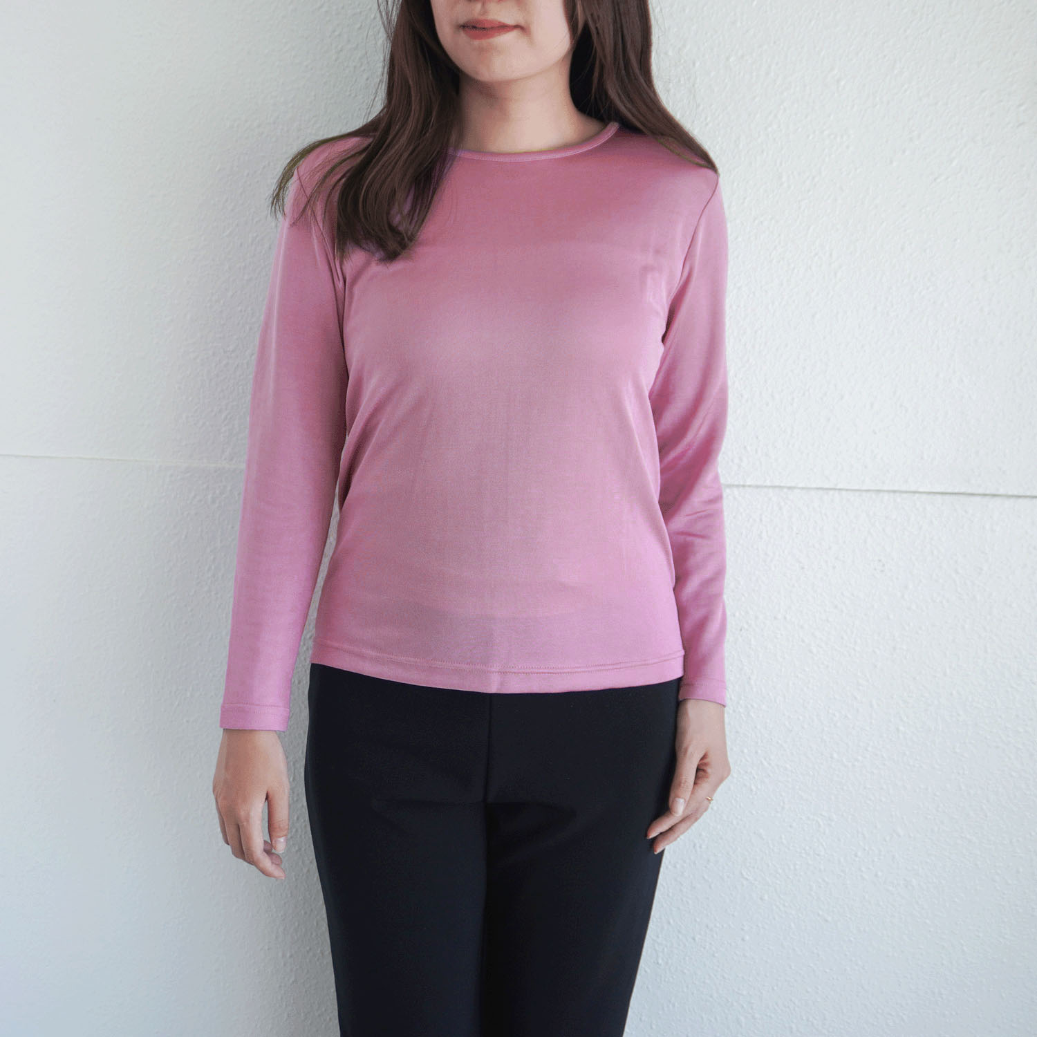 ジョワイユ裏綿丸首Tシャツ  LL - 画像19