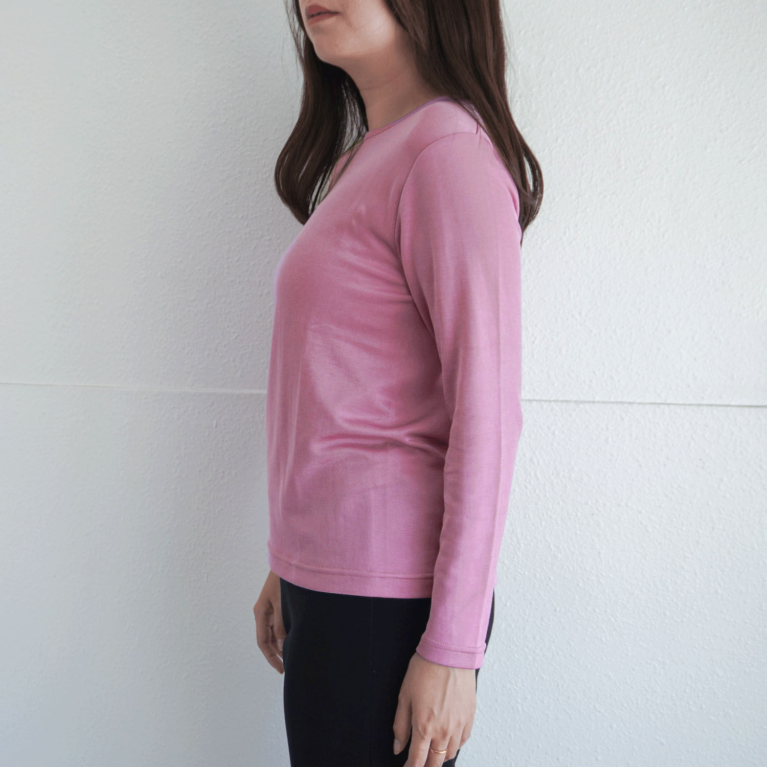 ジョワイユ裏綿丸首Tシャツ  LL - 画像21