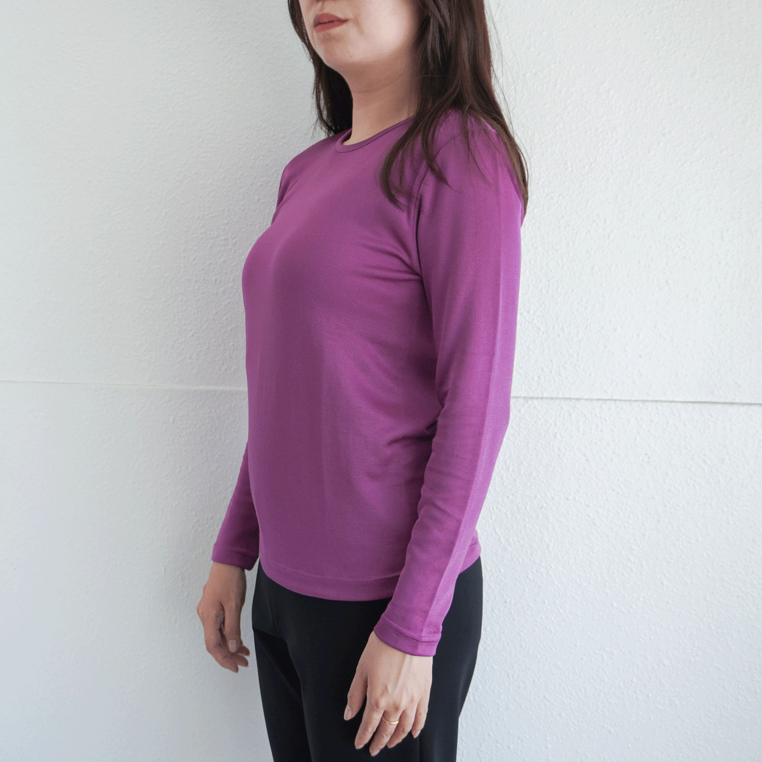 ジョワイユ裏綿丸首Tシャツ  LL - 画像27